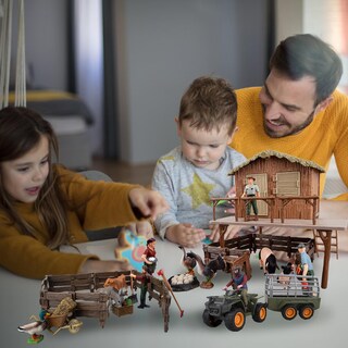 Foto 7 | Foto 7 | Figuras De Animales De Granja Toymany, 54 Unidades, Con Barn House Kids - Venta Internacional.