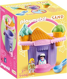 Foto 1 | Foto 1 | Heladería Playmobil De Juguete Con Forma De Cubo De Arena Con Accesorios - Venta Internacional.
