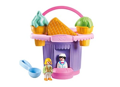 Foto 2 | Foto 2 | Heladería Playmobil De Juguete Con Forma De Cubo De Arena Con Accesorios - Venta Internacional.
