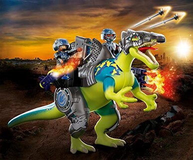 Foto 2 | Foto 2 | Juguete Playmobil Dino Rise Spinosaurus Con Doble Poder De Defensa - Venta Internacional.