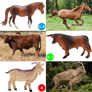 Foto 3 | Foto 3 | Figuras Rojas De Granero Y Animales De Granja Playset, Paquete De 20 Unidades Para Niños - Venta Internacional.