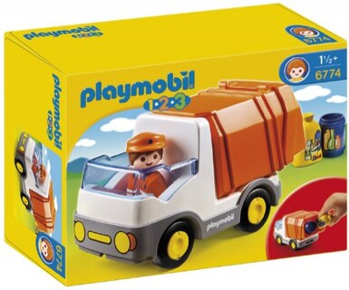 Foto 4 | Foto 4 | Camión De Reciclaje Playmobil 1.2.3, Embalaje Estándar - Venta Internacional.