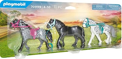 Foto 1 | Foto 1 | Trío De Caballos Playmobil - Venta Internacional.