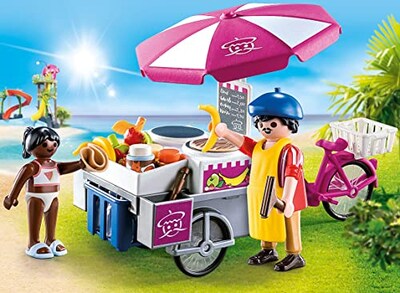 Foto 2 | Foto 2 | Carrito De Crepé Playmobil, Negro - Venta Internacional.