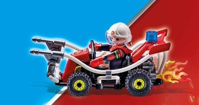 Foto 4 | Foto 4 | Toy Playmobil Stunt Show Fire Quad Con Figura Para Niños De 4 A 10 Años - Venta Internacional.