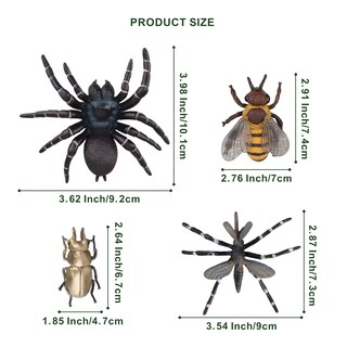 Foto 5 | Foto 5 | Figura De Juguete Toymany Insects, 12 Unidades, Realistas, Para Niños De Más De 3 Años - Venta Internacional.