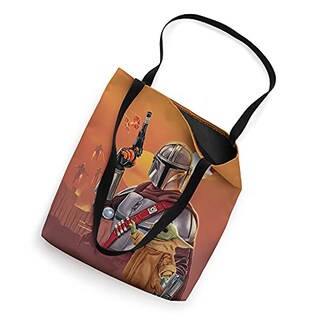 Foto 6 | Foto 6 | Bolso Tote Star Wars: The Mandalorian y Grogu Space Western - Venta Internacional