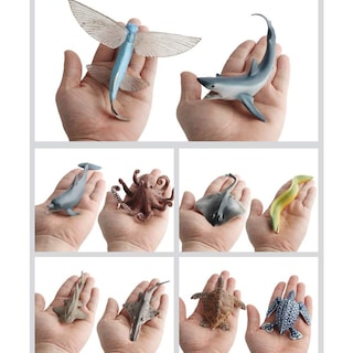 Foto 5 | Foto 5 | Set De Figuras De Animales Marinos De Bath Set Toys Fantarea Ocean Sea (12 Unidades) - Venta Internacional.