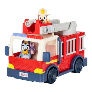 Foto 1 | Foto 1 | Camión De Bomberos Bluey Firetruck Con Firefighter Bingo Y Bob Bilby - Venta Internacional.