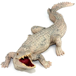 Foto 1 | Foto 1 | Figura De Juguete Funshowcase Con Animales De La Jungla Africana, Cocodrilo, 6 Cm - Venta Internacional.