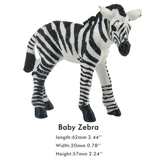Foto 2 | Foto 2 | Juego de 2 Piezas de Toy African Jungle Animals Funshowcase Zebra - Venta Internacional