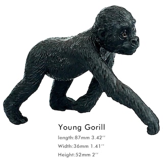 Foto 2 | Foto 2 | Figura de Juguete Funshowcase African Jungle Animals Young Gorill - Venta Internacional