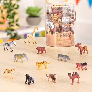Foto 7 | Foto 7 | Animales Salvajes en Miniatura Terra de Battat 60 Piezas - Venta Internacional