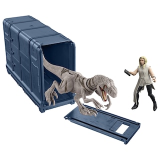 Foto 3 | Foto 3 | Set de Dinosaurios Jurassic World Cage And Fury Hfg63 con Figuras - Venta Internacional