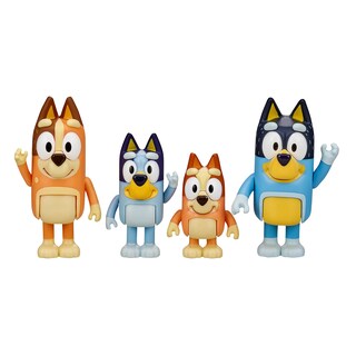 Foto 1 | Foto 1 | Set de Figuras Bluey and Family 4 - Venta Internacional