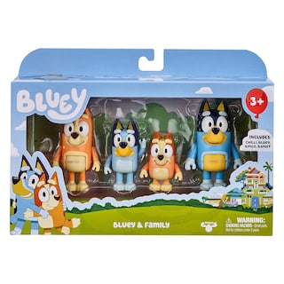 Foto 2 | Foto 2 | Set de Figuras Bluey and Family 4 - Venta Internacional