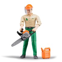 Figura de Acción Bruder Bworld Maderero Trabajador Forestal - Venta Internacional