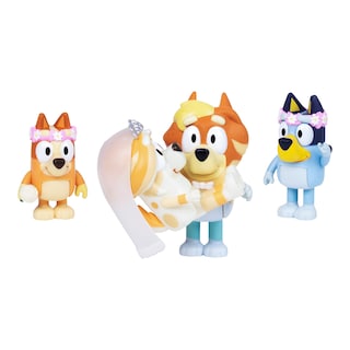 Foto 2 | Foto 2 | Figura Bluey Wedding Time con Uncle Rad y Frisky 4 Piezas - Venta Internacional