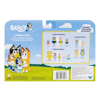 Foto 4 | Foto 4 | Figura Bluey Wedding Time con Uncle Rad y Frisky 4 Piezas - Venta Internacional