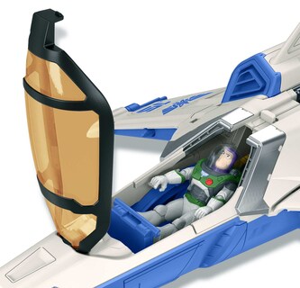 Foto 5 | Foto 5 | Vehículo de Juguete Mattel Disney Pixar Lightyear Xl-15 con Buzz De 5 Pulgadas - Venta Internacional