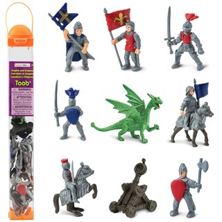 Foto 1 | Foto 1 | Juego de 10 Figuras Toy Safari Ltd Knights & Dragons Toob De Más De 3 Años - Venta Internacional