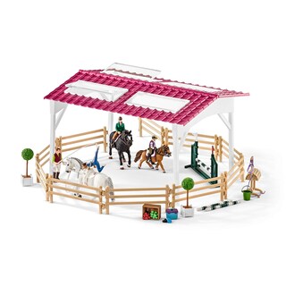 Foto 1 | Foto 1 | Escuela de Equitación Playset Schleich Horse Club 40 Piezas con Jinetes - Venta Internacional