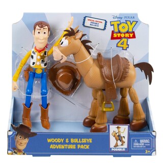 Foto 6 | Foto 6 | Toy Mattel Disney Pixar Toy Story 4 Woody Y Bullseye - Venta Internacional