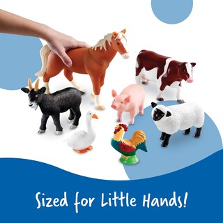 Foto 3 | Foto 3 | Set De Juguetes Learning Resources Jumbo Farm Animals - Venta Internacional