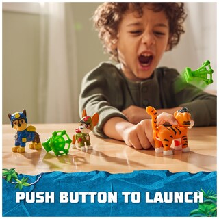 Foto 5 | Foto 5 | Figuras de Acción Paw Patrol Jungle Pups Chase Tracker y Tiger - Venta Internacional