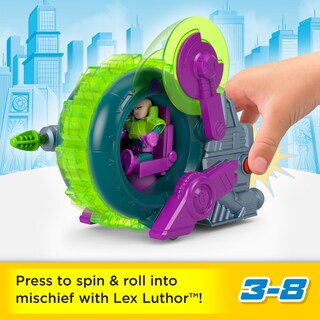 Foto 2 | Foto 2 | Set de Vehículos y Figuras Fisher-Price Imaginext Lex Luthor - Venta Internacional