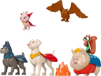 Foto 5 | Foto 5 | Set de Figuras de Juguete Fisher-Price DC League of SuperPets - Venta Internacional