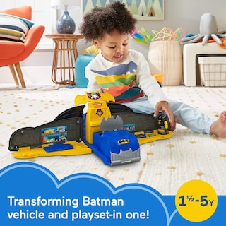 Foto 2 | Foto 2 | Batimóvil Toy Fisher-price Little People Dc Super Friends - Venta Internacional.