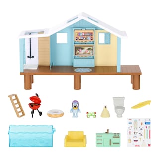 Foto 1 | Foto 1 | Playset Bluey Beach Cabin Con Figura Exclusiva Y 10 Piezas - Venta Internacional.
