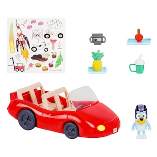 Foto 1 | Foto 1 | Paquete De Vehículos Y Figuras Bluey Escape Convertible Con 2.5 Pulgadas - Venta Internacional.