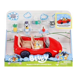 Foto 4 | Foto 4 | Paquete De Vehículos Y Figuras Bluey Escape Convertible Con 2.5 Pulgadas - Venta Internacional.