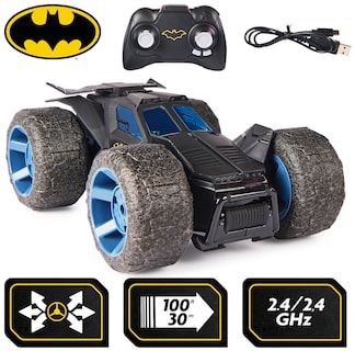 Foto 7 | Foto 7 | Coche A Control Remoto Dc Comics Batman Stunt Force Batmobile - Venta Internacional.