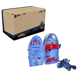 Foto 2 | Foto 2 | Toy Figure Playset Pj Masks 2 En 1 Hq Con Catboy Y Cat-car - Venta Internacional.
