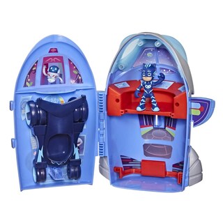 Foto 3 | Foto 3 | Toy Figure Playset Pj Masks 2 En 1 Hq Con Catboy Y Cat-car - Venta Internacional.