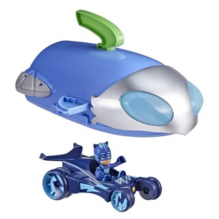 Foto 4 | Foto 4 | Toy Figure Playset Pj Masks 2 En 1 Hq Con Catboy Y Cat-car - Venta Internacional.