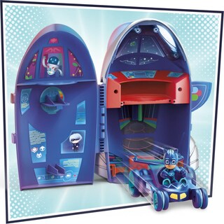 Foto 6 | Foto 6 | Toy Figure Playset Pj Masks 2 En 1 Hq Con Catboy Y Cat-car - Venta Internacional.