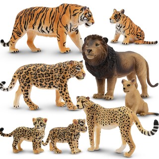 Foto 1 | Foto 1 | Set De Figuras De Animales Toymany, 8 Unidades, De 2 A 5 Años, Con Animales Bebés - Venta Internacional.