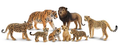 Foto 2 | Foto 2 | Set De Figuras De Animales Toymany, 8 Unidades, De 2 A 5 Años, Con Animales Bebés - Venta Internacional.