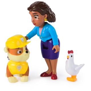 Foto 1 | Foto 1 | Figuras De Juguete Paw Patrol Rubble, Mayor Goodway Y Chickaletta - Venta Internacional.