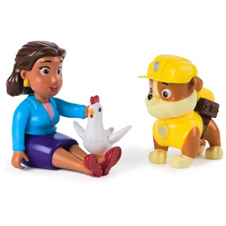 Foto 2 | Foto 2 | Figuras De Juguete Paw Patrol Rubble, Mayor Goodway Y Chickaletta - Venta Internacional.