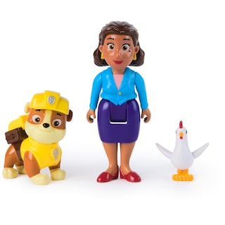 Foto 4 | Foto 4 | Figuras De Juguete Paw Patrol Rubble, Mayor Goodway Y Chickaletta - Venta Internacional.
