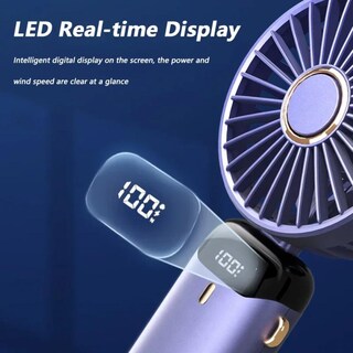 Foto 5 | Foto 5 | Ventilador de Batería Plegable Portátil Abay Electric Fan - Venta Internacional
