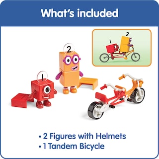 Foto 2 | Foto 2 | Figuras De Aventura En Bicicleta Toy Hand2mind Numberblocks Para Una Y Dos Personas - Venta Internacional.