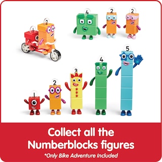 Foto 7 | Foto 7 | Figuras De Aventura En Bicicleta Toy Hand2mind Numberblocks Para Una Y Dos Personas - Venta Internacional.