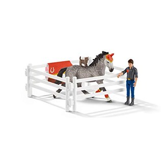 Foto 7 | Foto 7 | Juego De Bóveda De Caballos Schleich, 18 Piezas, Para Mayores De 5 Años - Venta Internacional.
