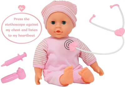 Foto 3 | Foto 3 | Juego De Juguetes Interactive Talking Doll Doctor Con Accesorio - Venta Internacional.